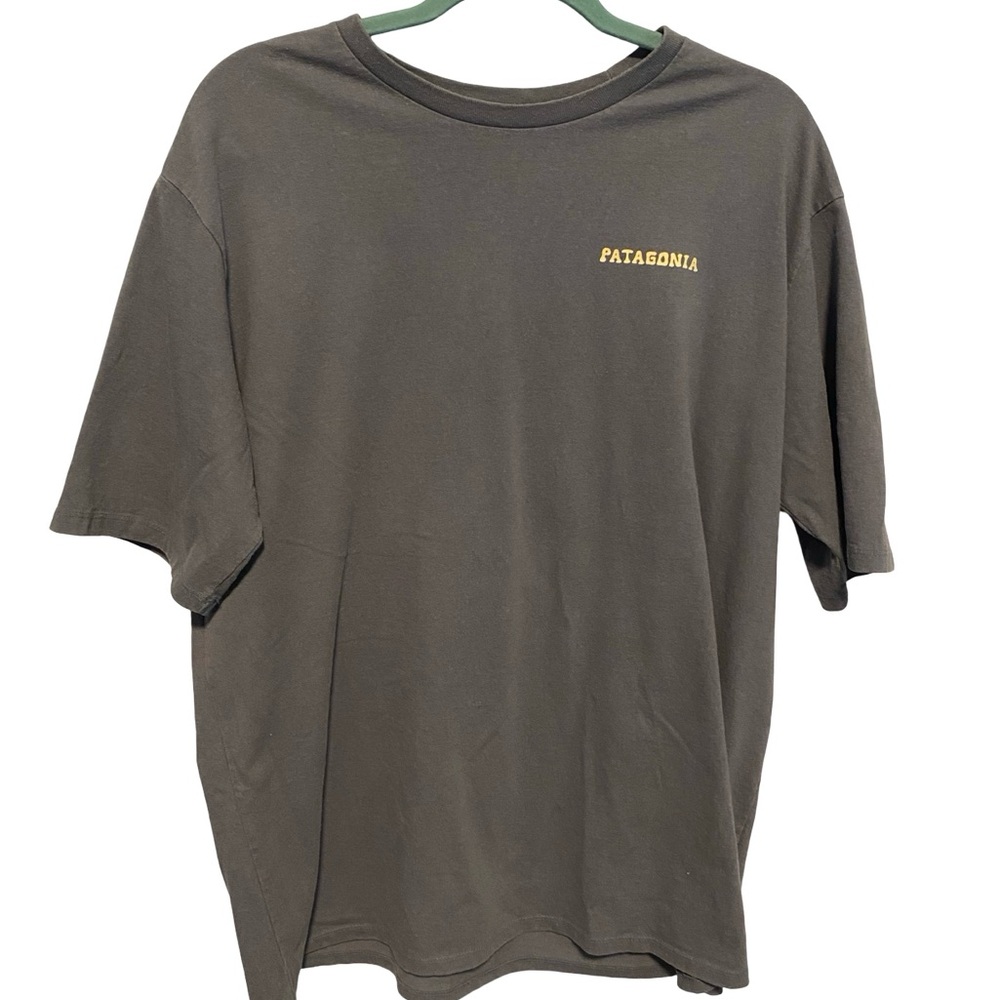 Patagonia Men's Dark Gray Tee Large
